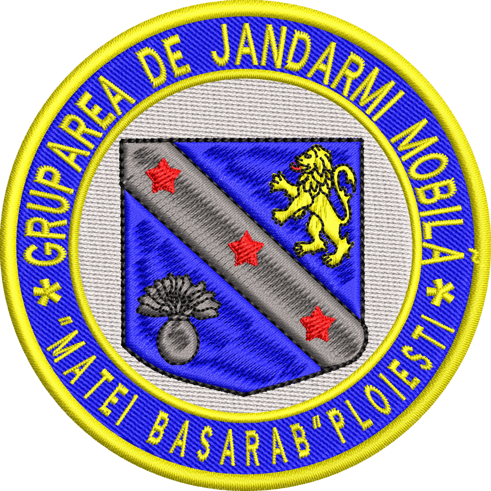 EMBLEMA GRUPAREA DE JANDARMI MOBILA PLOIESTI